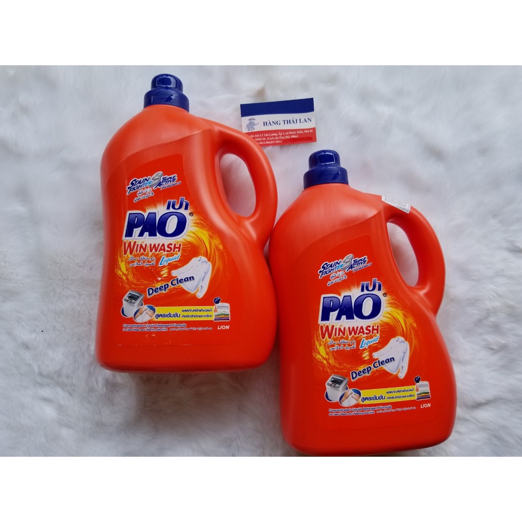 Nước giặt Pao Win Wash Thái Lan 3000ml