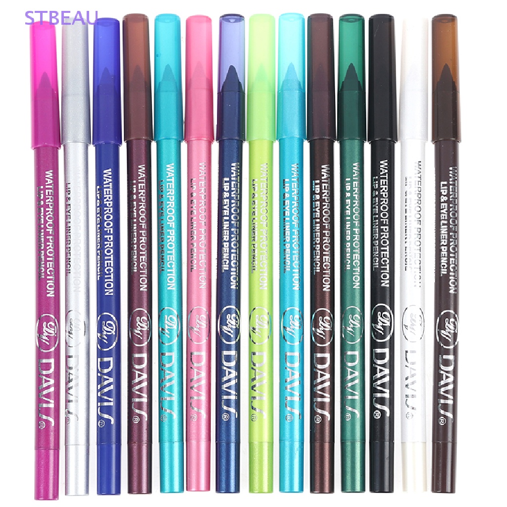 Bút Kẻ Mắt Màu Ngọc Trai Chống Thấm Nước Lâu Trôi