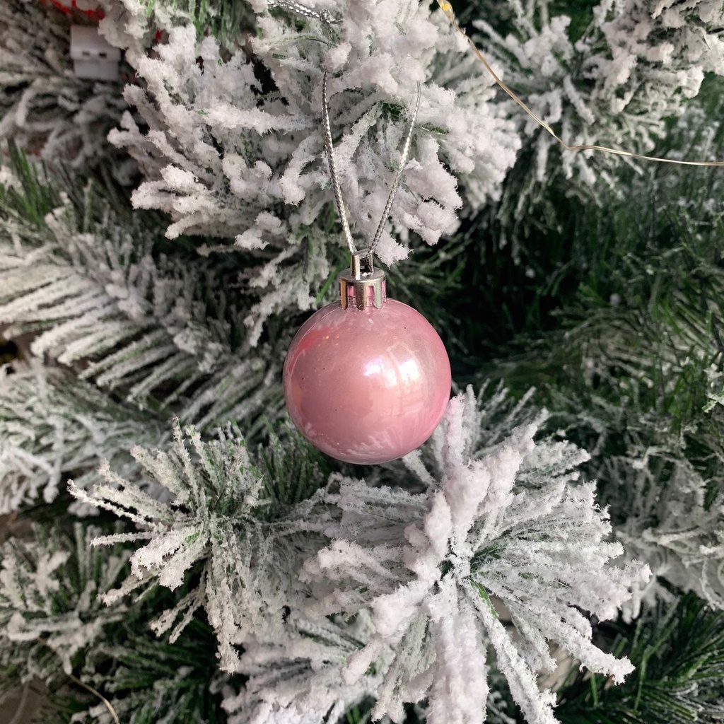 Trái châu trang trí cây thông Noel nhiều màu ctne41
