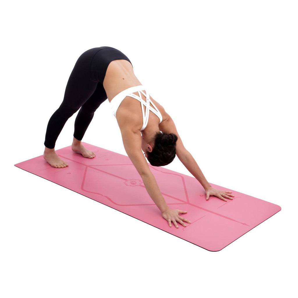 [FREESHIP❤️] Thảm Tập Yoga Gym  Định Tuyến 2 Lớp TPE 8MM Cao cấp Siêu bền Chống trơn trượt, Chịu Lực Tốt.