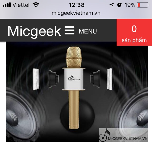 Míc bluetooth micgeek Q9 chính hãng