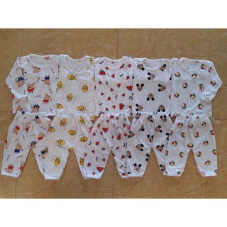 Combo 50 bo cotton dai tay