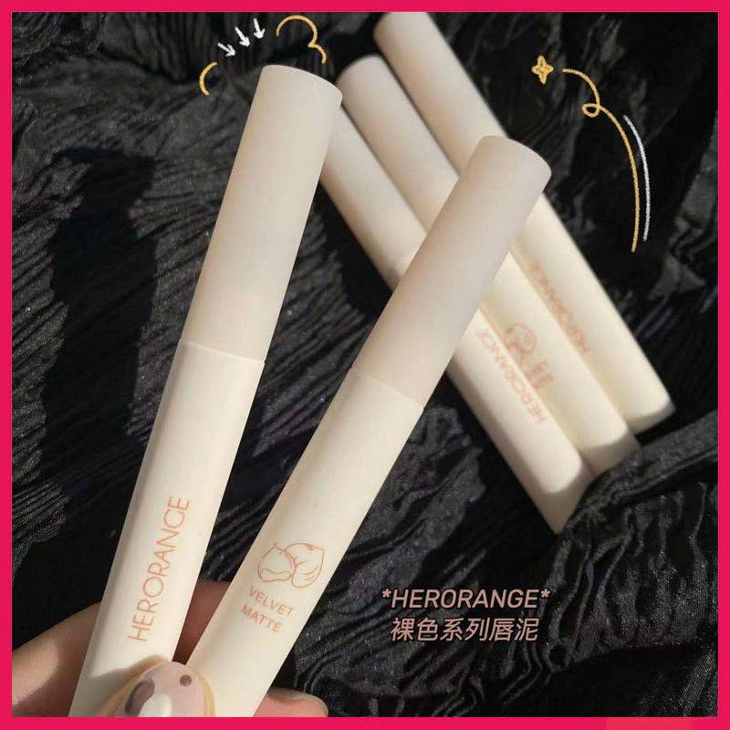 HERORANGE ~ Son Kem Chất Lì  bùn nhung matte lip glaze | BigBuy360 - bigbuy360.vn
