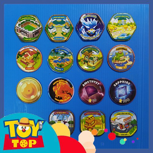 Thẻ bài Toonies Dragon Ball thẻ leng keng nhân vật tình trạng 2nd cũ như mô tả và ảnh