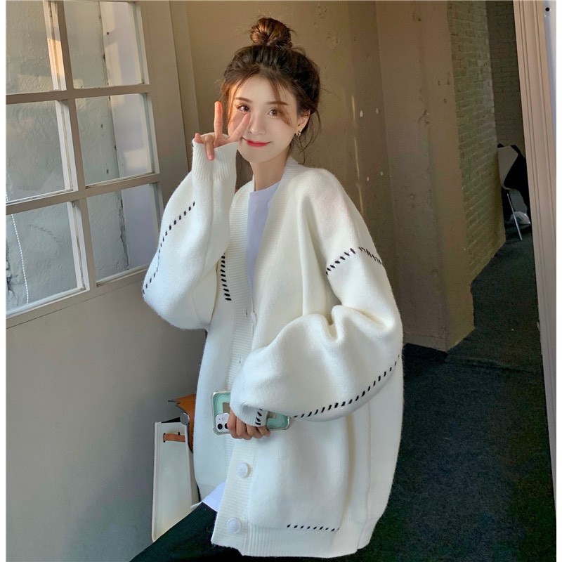 Áo Khoác Cardigan Len Trơn Hàng Quảng Châu M2903-Teen 888 | BigBuy360 - bigbuy360.vn