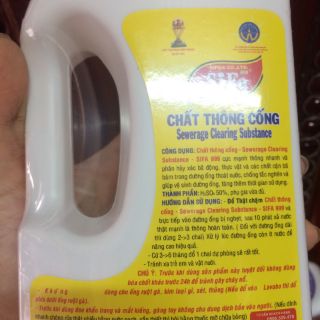 Sifa Nước Thông Cống , Cầu Siêu Mạnh 700G ( KHÁCH NT CHỌN LOẠI CỐNG HOẶC CẦU )