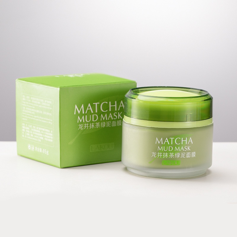 Mặt Nạ Bùn Trà Xanh Laikou Matcha Mud Mask 100G Mới Về Sena Beauty
