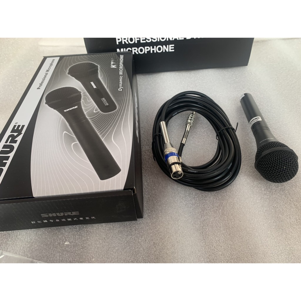 Micro Karaoke Shure 959 dây dài 5m