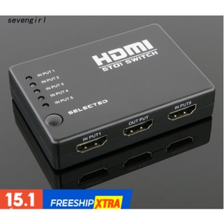 Bộ chuyển đổi HDMI 4k 5 cổng vào 1 cổng ra chuyên dụng chất lượng cao