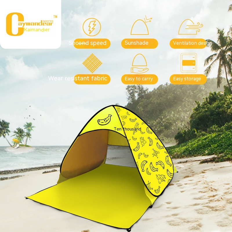 Lều Cắm Trại Tự Động Chống Mưa Nắng Tiện Dụng