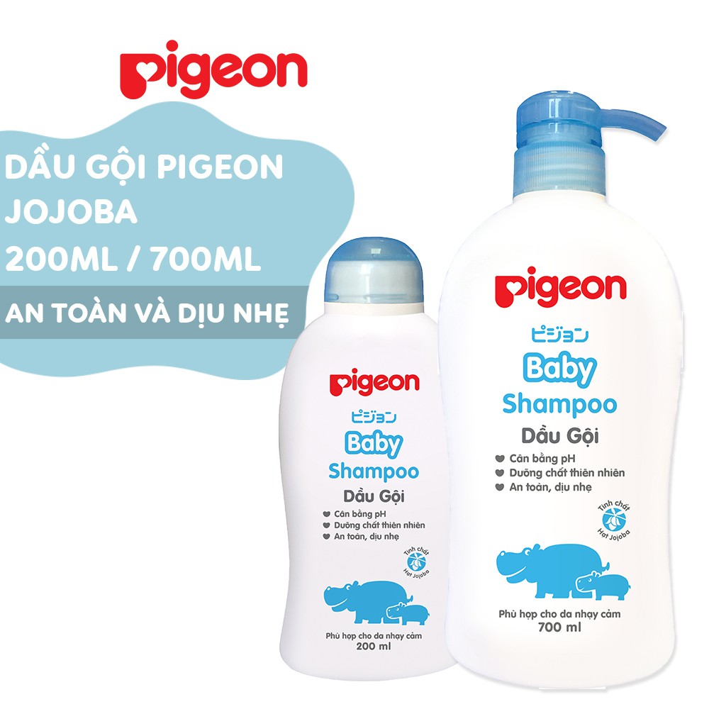 Dầu gội dịu nhẹ Jojoba Pigeon 200ml/700ml