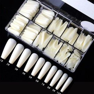 Móng úp HSM phom thang 500 chiếc đủ size trang trí làm nail