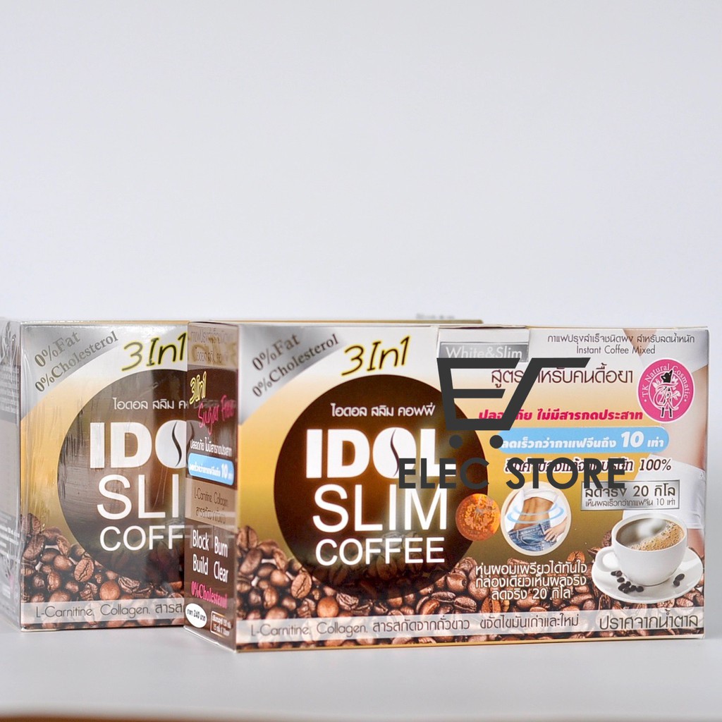 Cà Phê Idol Slim Coffee Thái Lan (Hộp 10góix15g)