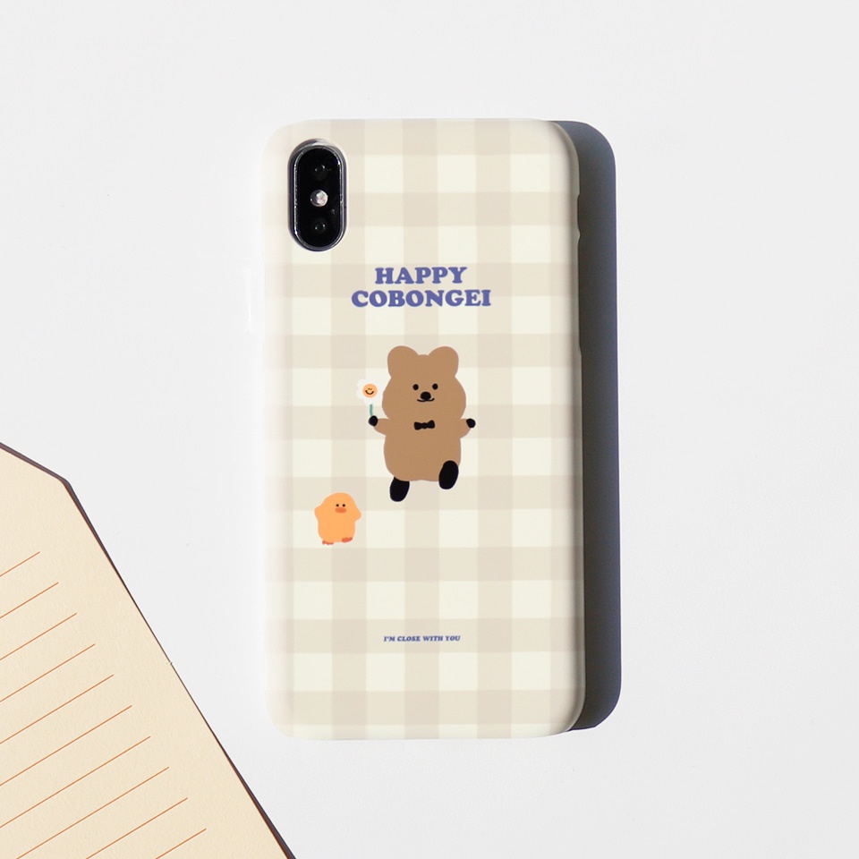 Korea MoMoCase  Cute Quakka Case Compatible for iPhone All models  Samsung