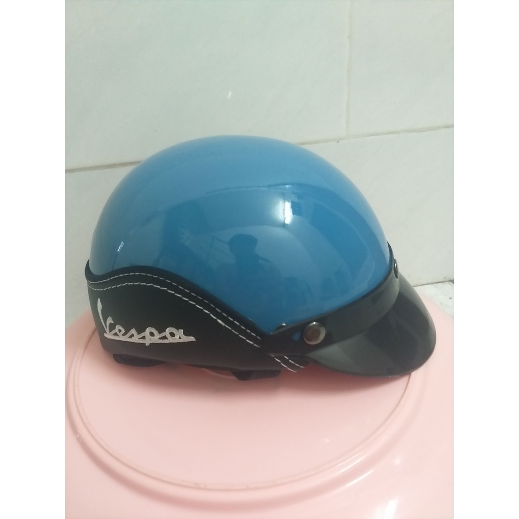 Nón bảo hiểm Vespa - Mũ bảo hiểm giá rẻ - 1 đổi 1 hoàn tiền nếu không tốt