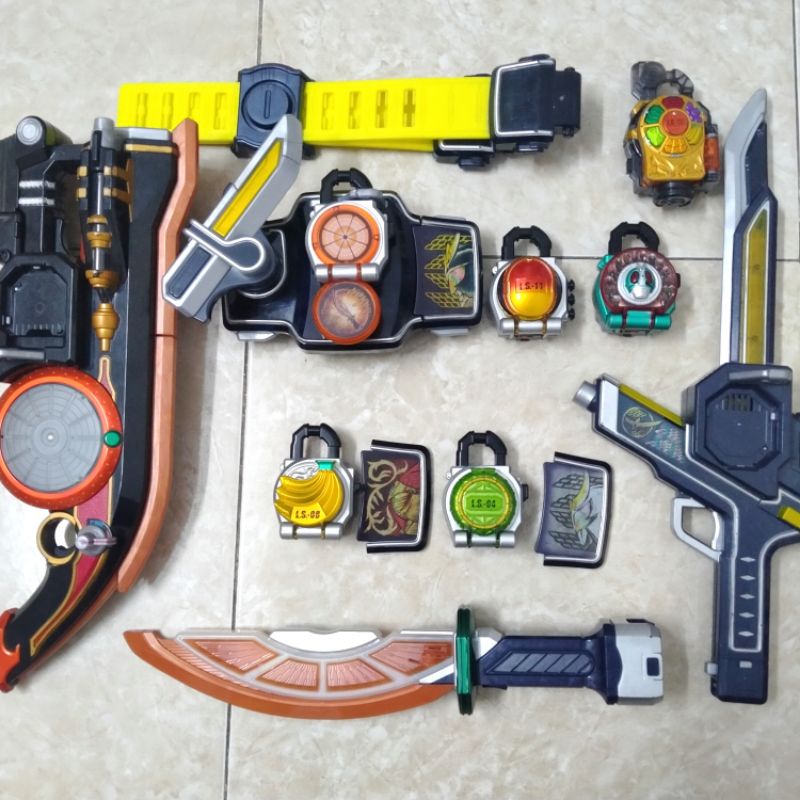 [2nd] Đồ Chơi Kamen Rider Gaim | DX Sengoku Driver | Dx lock seed