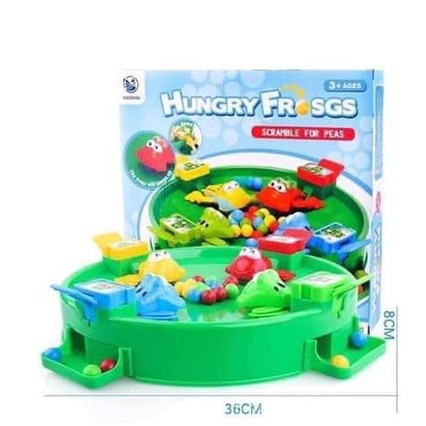 Bồ đồ chơi ếch ăn bi cho bé