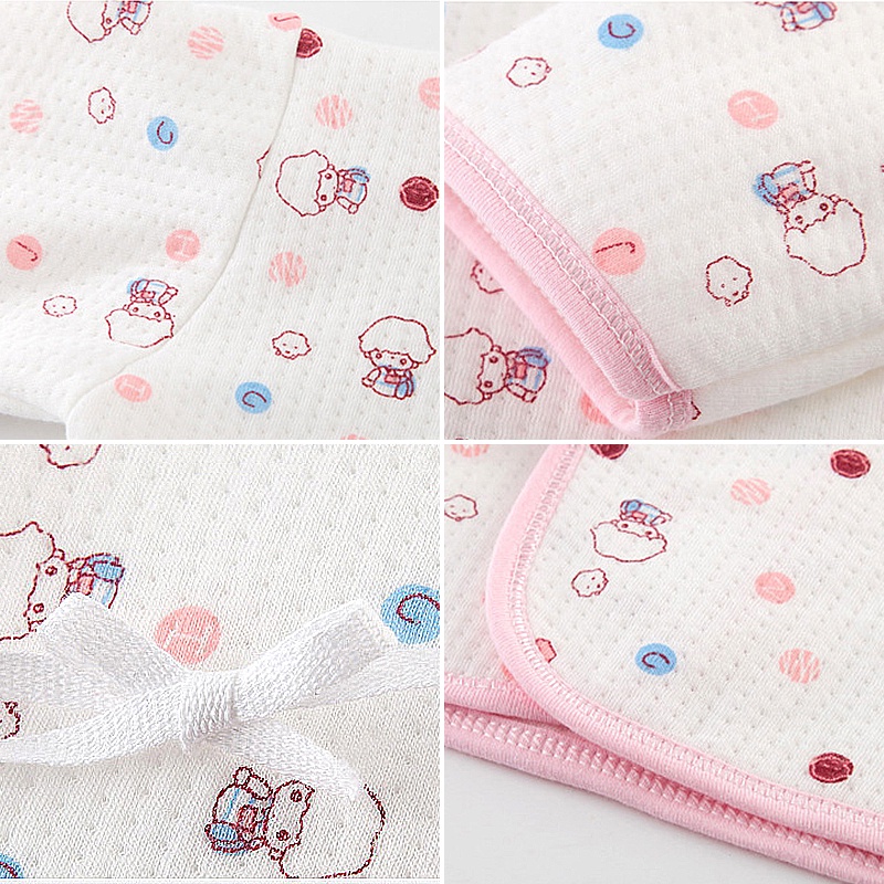 Bộ Đồ Lót Dày Dặn Ấm Áp Theo Phong Cách Thu Đông Dành Cho Trẻ Sơ Sinh