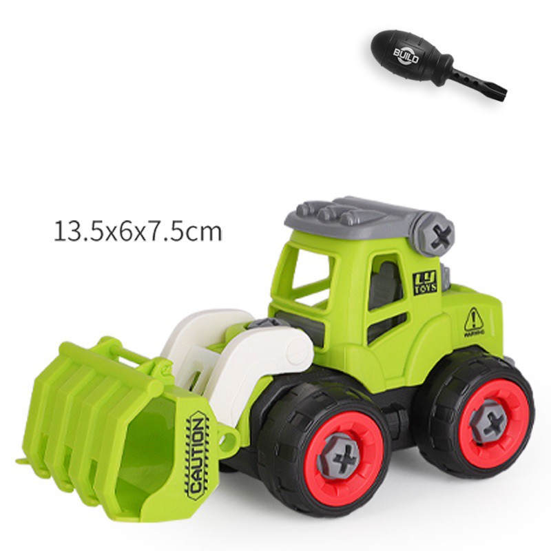 Xe đồ chơi mô hình ô tô tháo lắp dễ dàng hiệu Híp's Toys MODEL 996E bằng nhựa