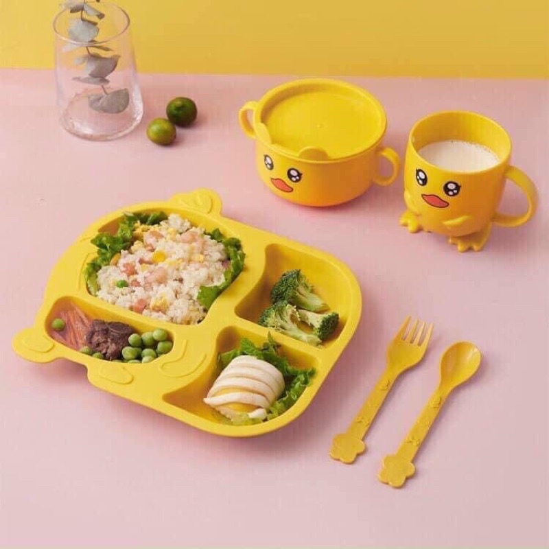 Set bát ăn dặm 5 chi tiết