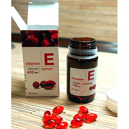 [Đủ Bill] Vitamin E Đỏ nội địa Nga