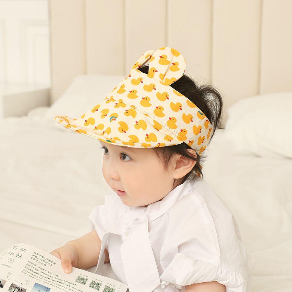 Mũ Lưỡi Trai Nửa Đầu Chống Tia UV Phong Cách Hàn Quốc Cổ Điển Thời Trang Cho Bé