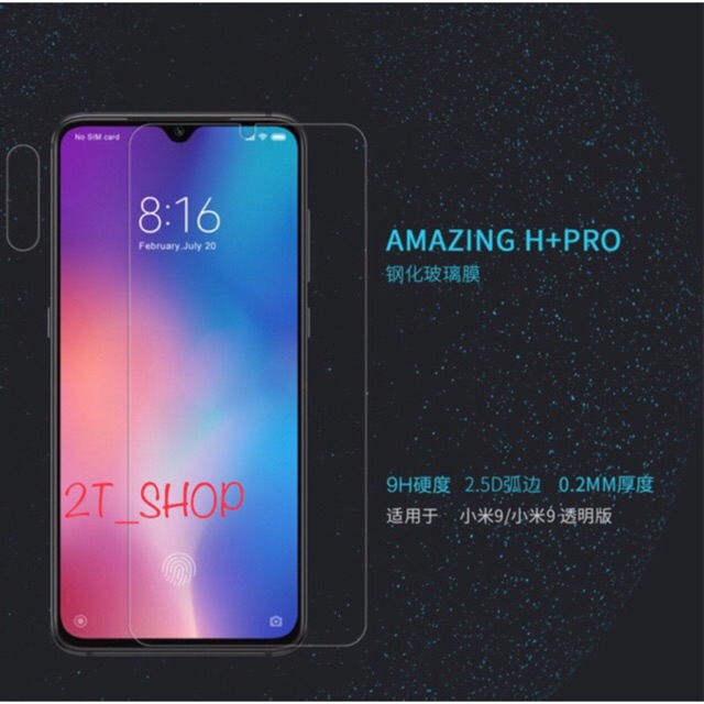 KÍNH CƯỜNG LỰC NILLKIN AMAZING H+PRO XIAOMI MI 9