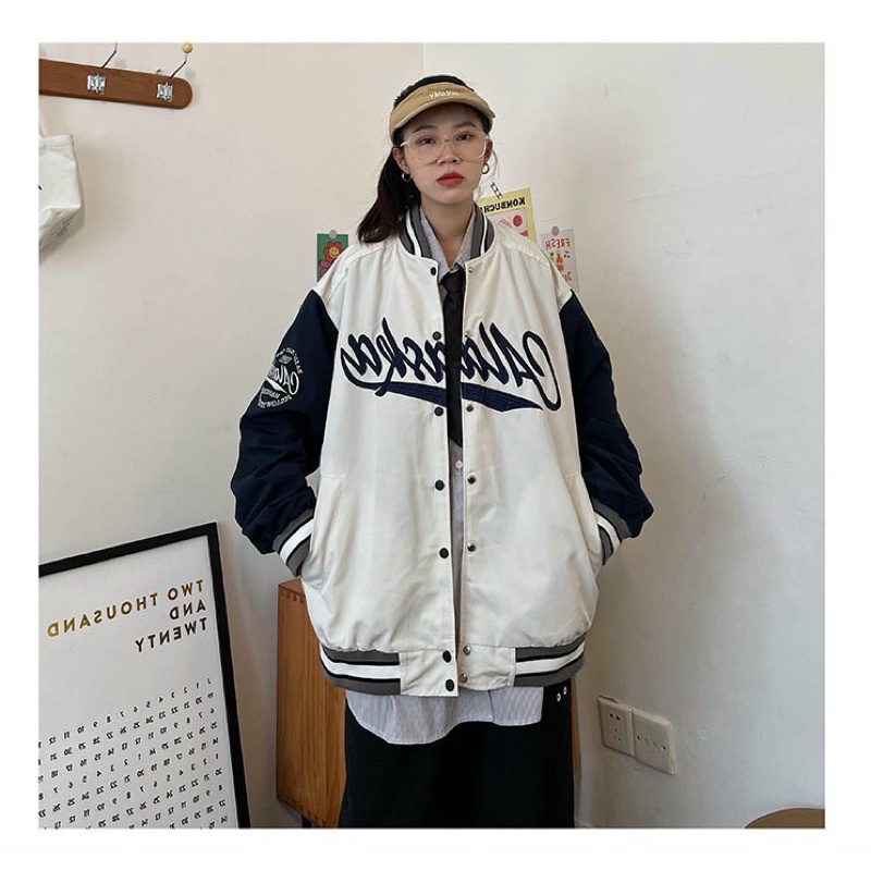 Áo Bomber Jacket Dù 2 Lớp ALASKA Unisex Nam Nữ🎀FREESHIP🎀Chất Gió dù,2 lớp,from rộng bo tay | BigBuy360 - bigbuy360.vn