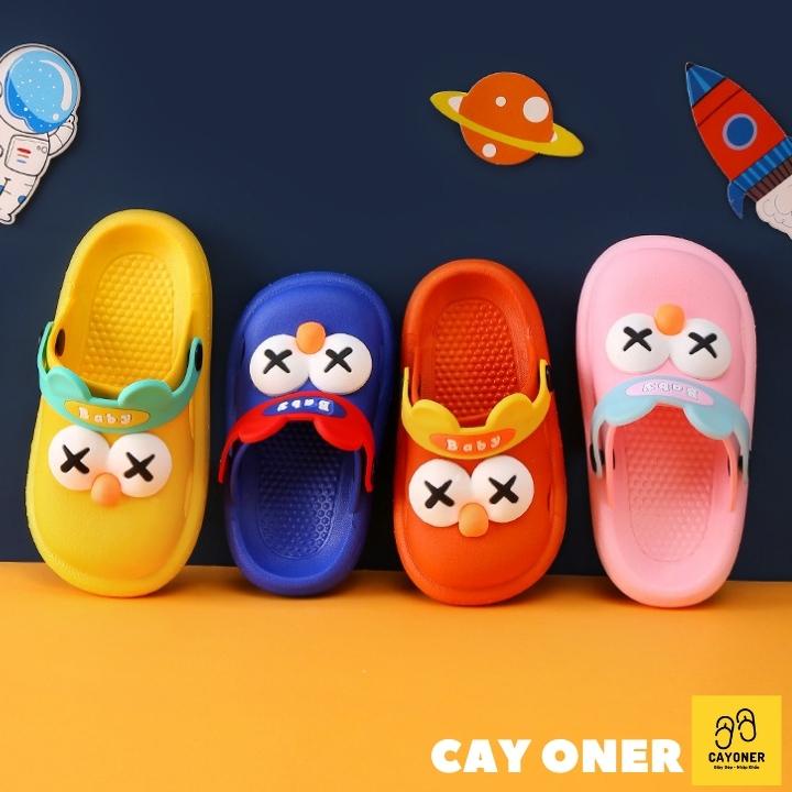 [DÉP HÃNG] Dép Cho Bé Trai Bé Gái Dép Sục Cross Cao Cấp Êm Ái Bền Đẹp Chống Trơn Trượt Chính Hãng Baby - Mã K20