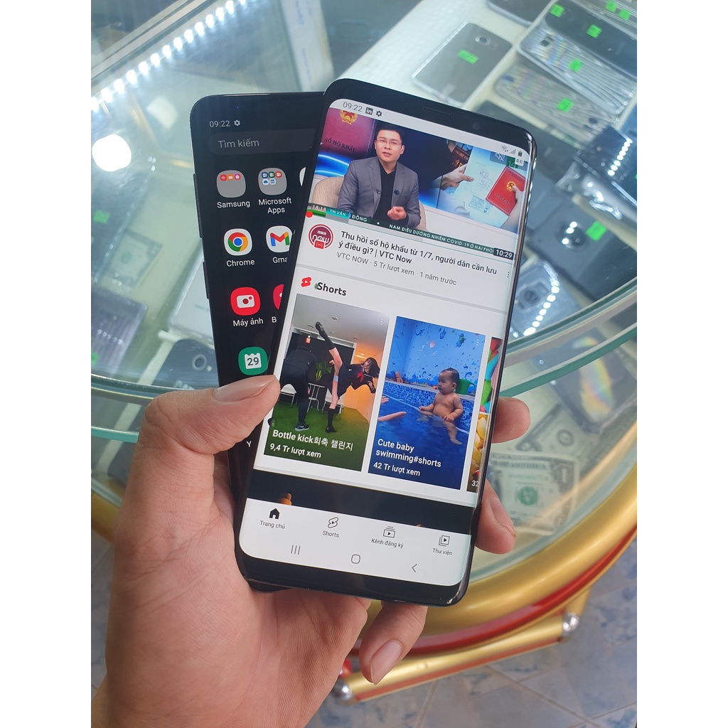 Điện thoại Samsung Galaxy S9 Plus cũ đã dùng bản Hàn 2 Sim nguyên zin chính hãng - Exynos 9810 RAM 6 Rom 64GB