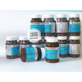 Dầu Cá Blackmores Odourless Fish Oil Mini Caps - Dầu Cá Không Mùi Blackmores 400v Úc | Thế Giới Skin Care