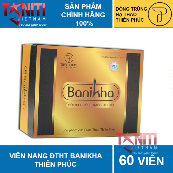 Viên nang đông trùng hạ thảo Banikha Thiên Phúc