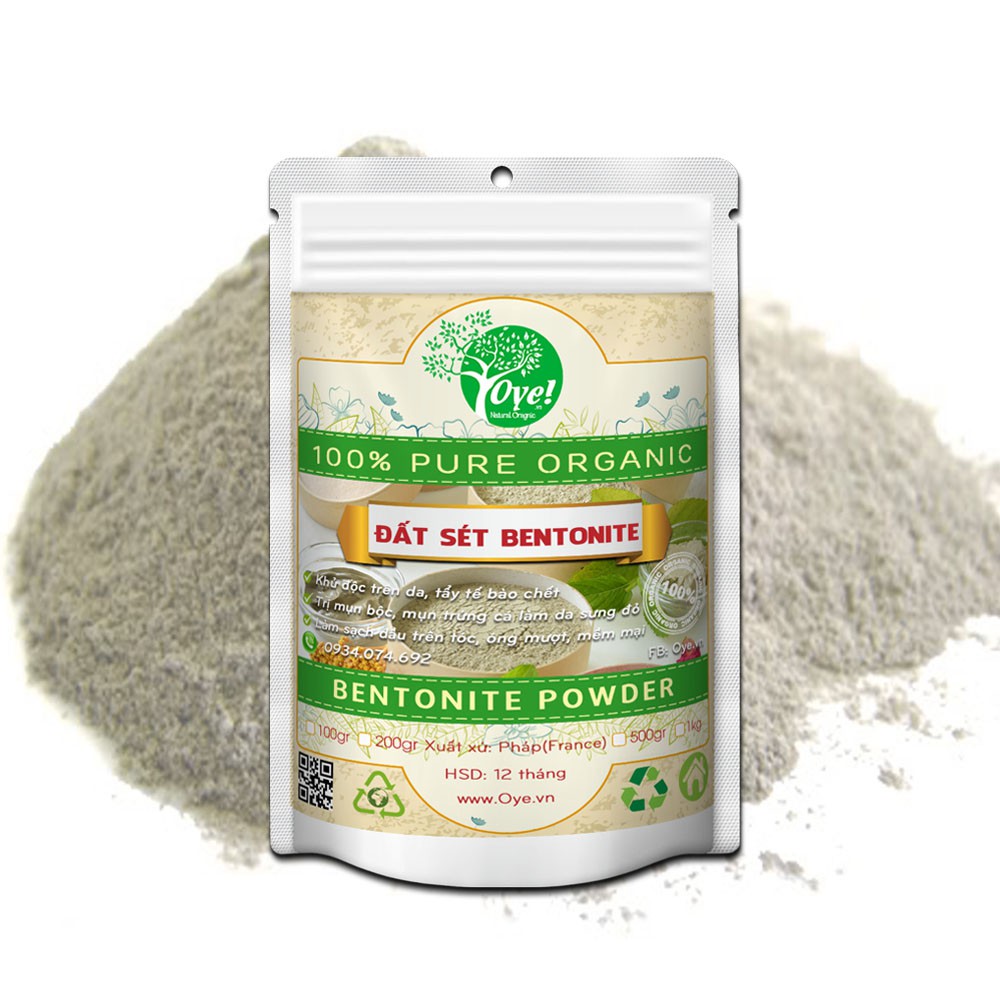 Bột Đất Sét Bentonite 1kg