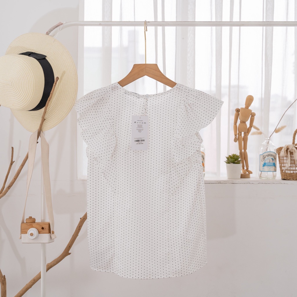 MINX - Áo Shoulder Ruffle Blouse