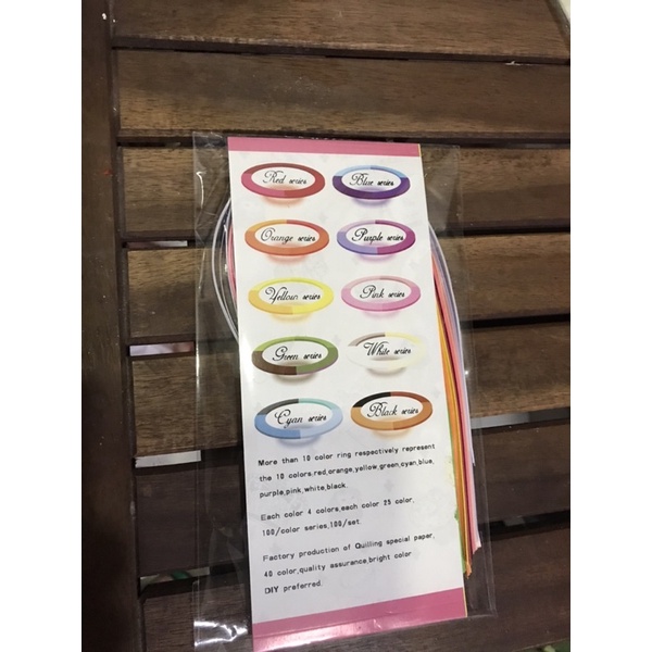 Giấy làm quilling hoa xoắn giấy