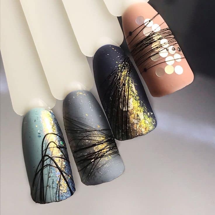 Gel nhện coco, gel nhện vẽ nét, kẻ nét tạo hình trên móng