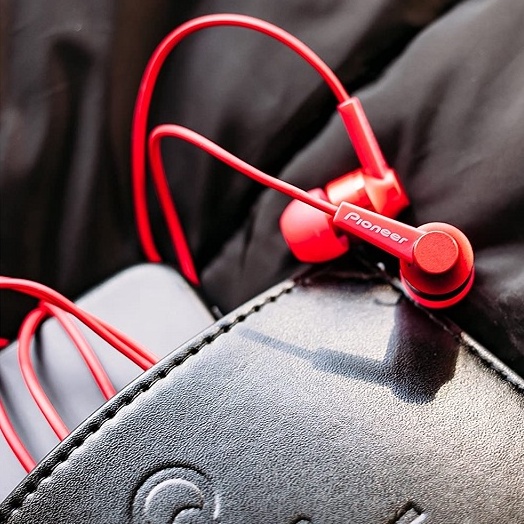 Tai Nghe Nhét Tai Có Mic PIONEER SE-C3T, Hàng Chính Hãng Bảo Hành 12 Tháng, Âm Bass Mạnh Mẽ