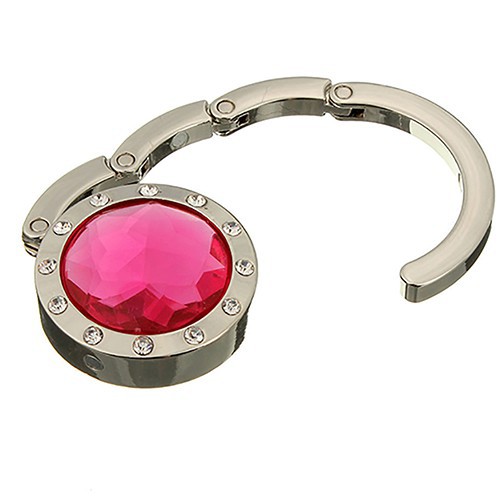 Móc treo túi xách bằng hợp kim đính đá thời trang tiện dụng