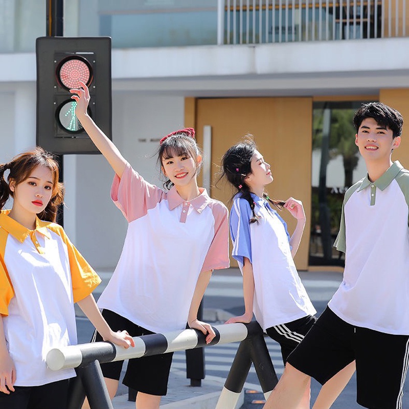 Áo polo nam nữ đẹp unisex cổ bẻ form rộng tay lỡ hàng Quảng Châu ANDOSA PL08