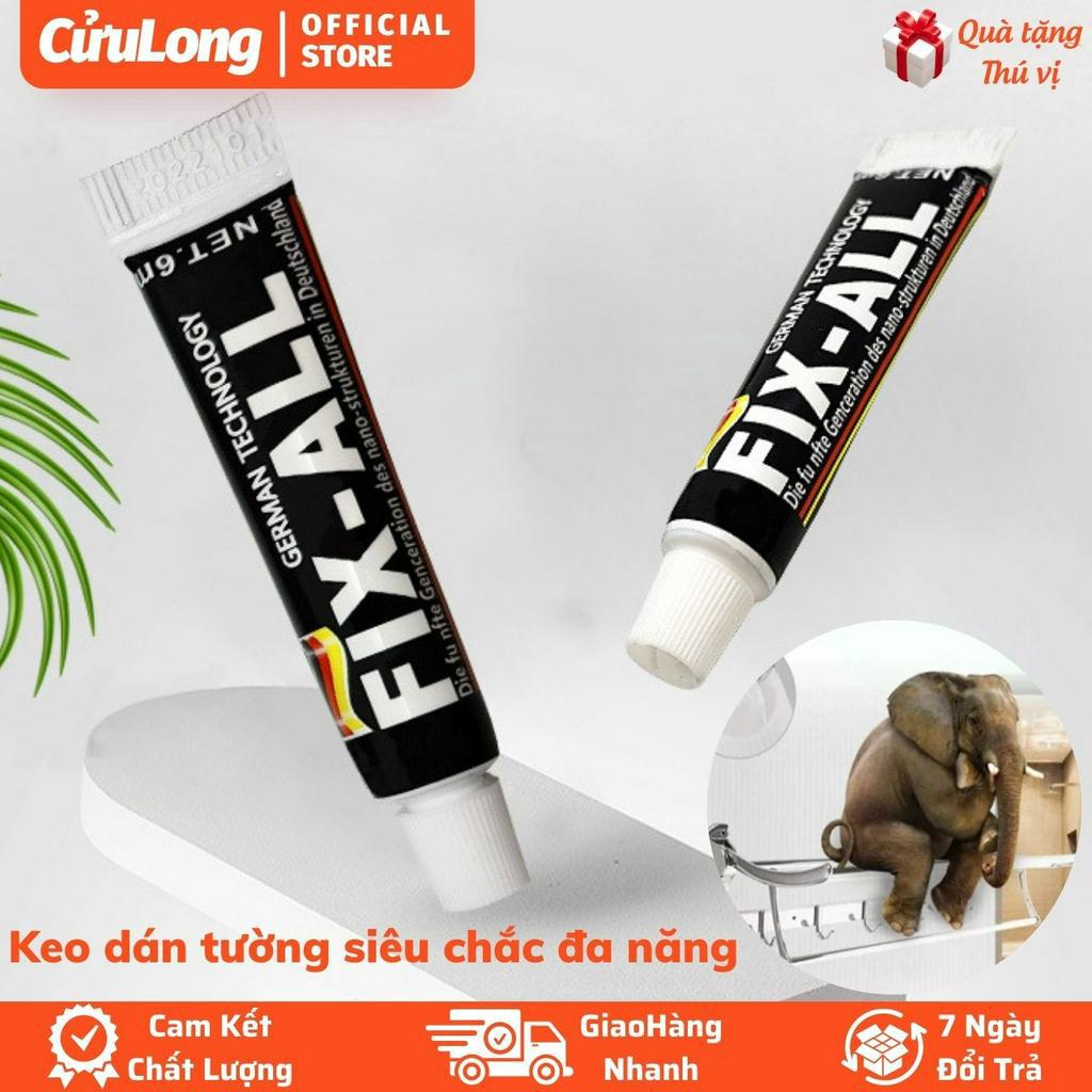 Keo dán tường siêu dính Fix All đa năng chắc chắn không mùi không thấm nước, keo sữa dán đồ vật trên xi măng sắt thép gỗ