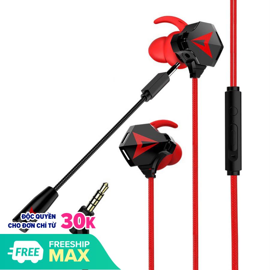 Tai Nghe Đeo Vành Tai G901 Chuyên Chơi Game Có Mic Điều Khiển Trên Dây Giắc 3.5mm