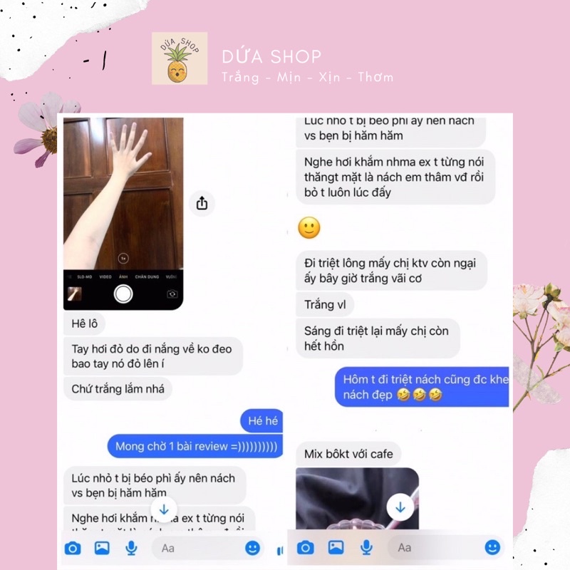 Bột Ủ Trắng Da Body Dứa Shop - Làm sạch da, Tắm Trắng, Dưỡng Ẩm, Mang đến làn da body mướt mịn | BigBuy360 - bigbuy360.vn