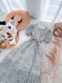 ĐẦM MIDI HOA NHÍ