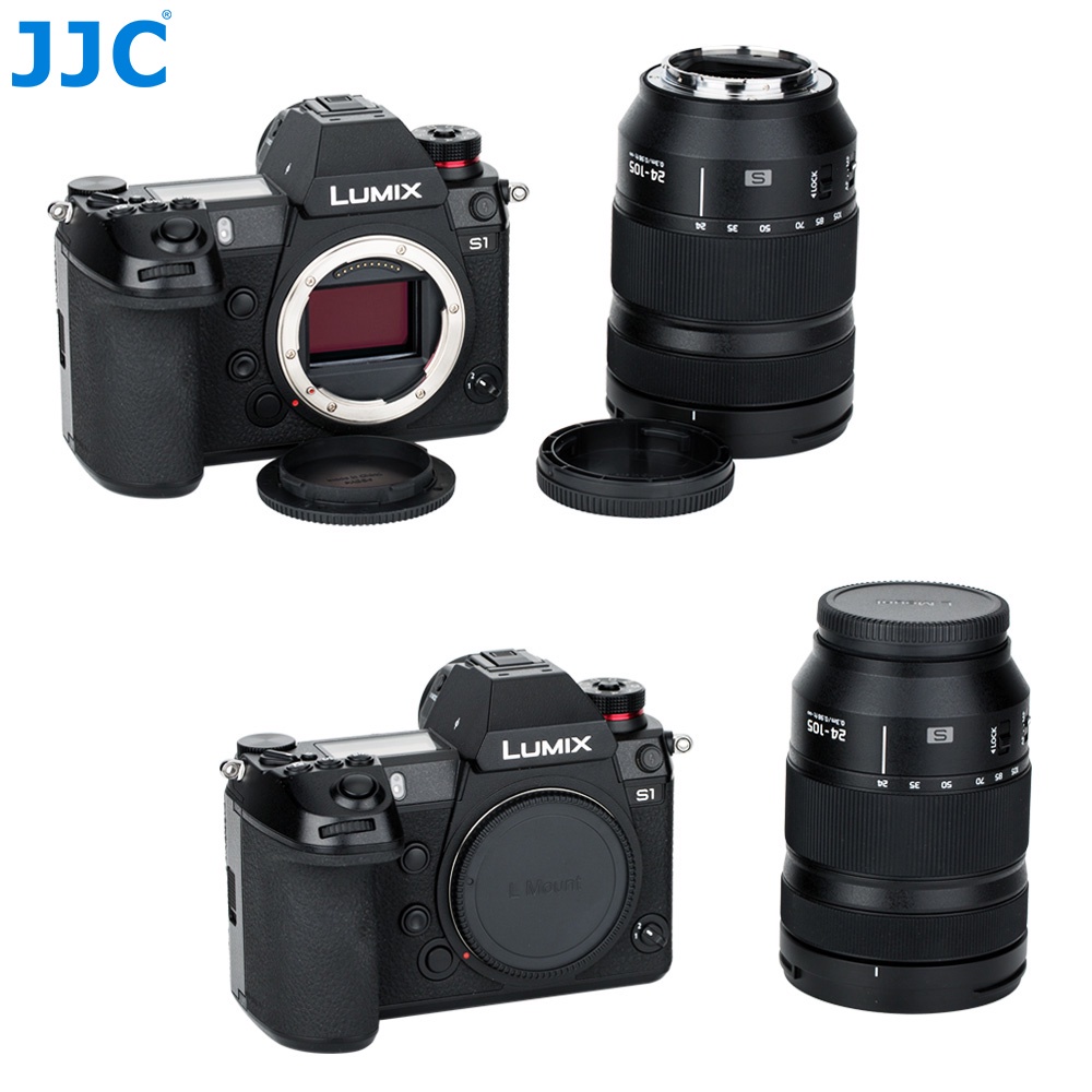 JJC L Mount Nắp Thân Máy &amp; Nắp Ống Kính Phía Sau cho Máy Ảnh Và Ống Kính Panasonic S5II S5IIX S5 S1 S1R S1H Và Hơn Thế Nữa