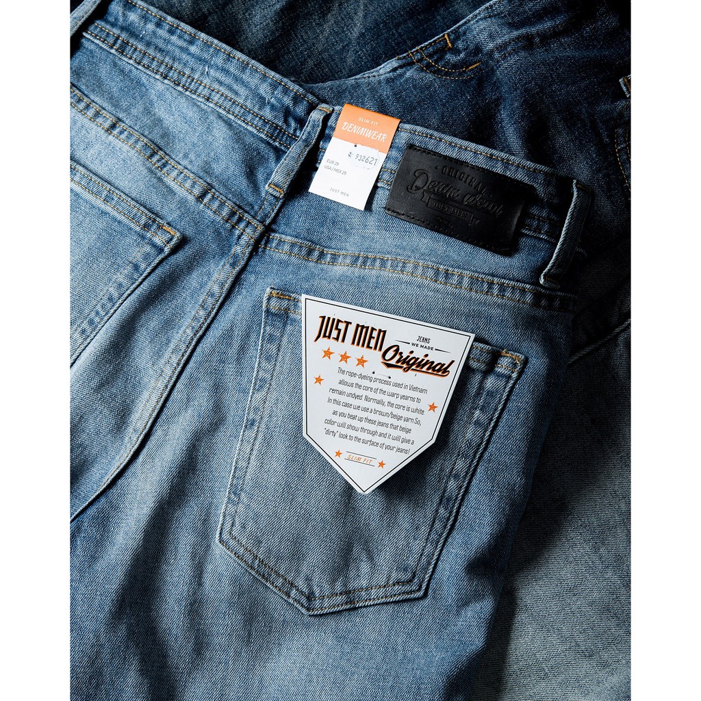 Quần Jeans Nam Dài Just Men Slim Fit Chuẩn Dáng | BigBuy360 - bigbuy360.vn