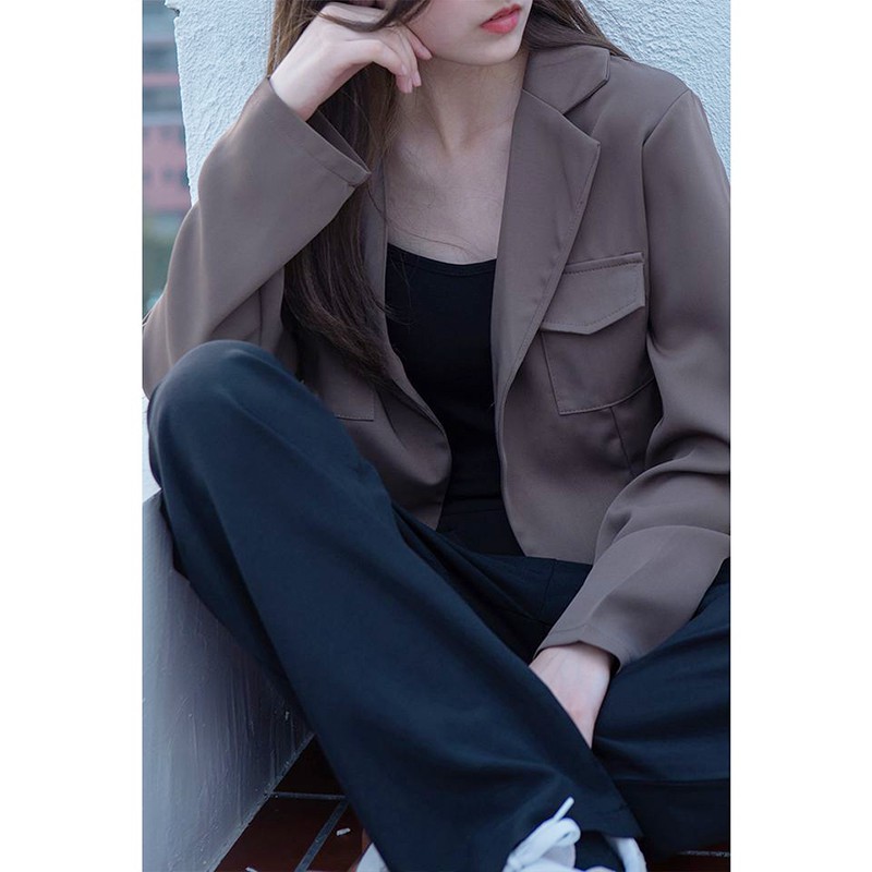 ÁO VEST LỬNG NỮ THỜI TRANG XUẤT KHẨU HÀN QUỐC, KOREA BLAZER 2 LỚP HOT TREND | BigBuy360 - bigbuy360.vn