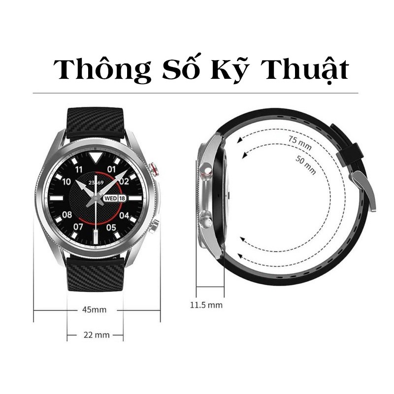 Đồng hồ thông minh DT91 nghe gọi giá rẻ , Thay đổi hình nền cá nhân tùy ý , Đồng hồ nam theo dõi sức khỏe