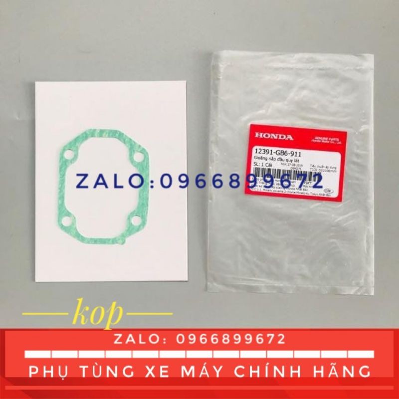 gioăng lắp đầu quy láp - chính hãng honda việt nam (-9%)