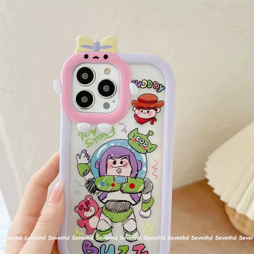 Ốp Điện Thoại Họa Tiết Hoạt Hình Cho iPhone 14 13 12 11 Pro Max Xs Max Xr X 7 8 6 6s Plus