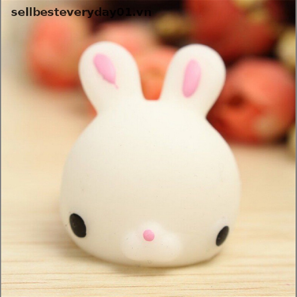 Đồ Chơi Mochi Hình Thỏ Dễ Thương Giúp Giảm Căng Thẳng